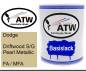 Preview: Dodge, Driftwood S/G Pearl Metallic, FA / MFA: 1L Lackdose, von ATW Autoteile West.